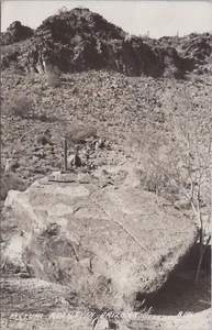 1941 Picture Rocks in Arizona from Florence Hotel RPPC Real Photo Postcard #3610 - Picture 1 of 2