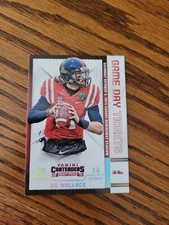 2015 Panini Contenders Draft Picks Game Day Tickets Bo Wallace Ole Miss Rebels
