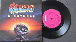 Saxon Nightmare 7" 1983 **EX+/NEAR MINT** - Picture 1 of 1