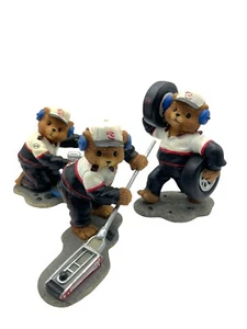 Nascar Dale Earnhardt Good Ole Bears Pit Crew Tire Changing Bears - Picture 1 of 9