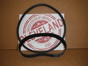 set Bridgeport mill STEP PULLEY TIMING BELT 1182106 M1115 V BELT 1192101 M1256 - Picture 1 of 5