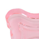 Nail Pen Cup Verdickte Maniküre Nail Brush Holder Lid Transparenz (Pink) De
