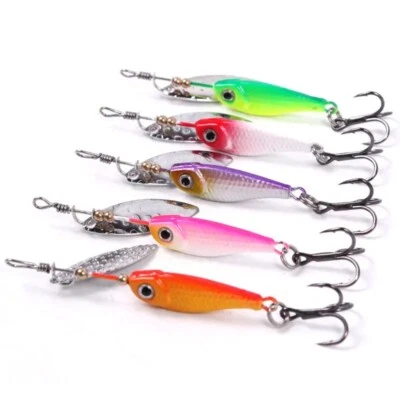 Jigspinner Jig Spinner Blinker Spin Tail Angelköder Hecht Barsch Zander Angeln - Bild 1 von 4
