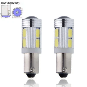 2 Piezas H21W BAY9S LED 5630 Blanco Proyector Inverso Lámpara Bombillas - Imagen 1 de 6