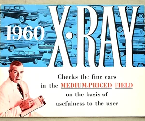 1960 RAMBLER X-RAY AUTO PREZZO MEDIO CONFRONTO BROCHURE VENDITA ~ 24 PAGINE - Foto 1 di 12