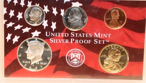 2001-S United States Mint Silver Proof Set Missing Quarters Cover