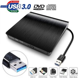riscrittore Lettore di masterizzatore disco USB 3.0 CD DVD esterno per PC