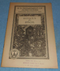 1933 USDA Farmers Bulletin #1456 maisons pour oiseaux