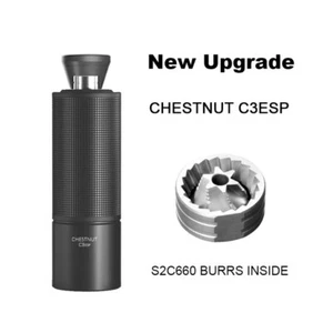 TIMEMORE C3S Manual Coffee Grinder Black, Stainless Steel Conical Bur - Picture 1 of 6