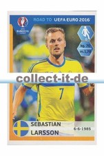 2016 Panini Road to UEFA Euro - Sticker 347 - Sebastian Larsson