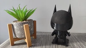 Echo Dot 4th & 5th Gen Batman Style Stand - Echo Dot Mount - Novelty Batman Echo - Picture 1 of 6