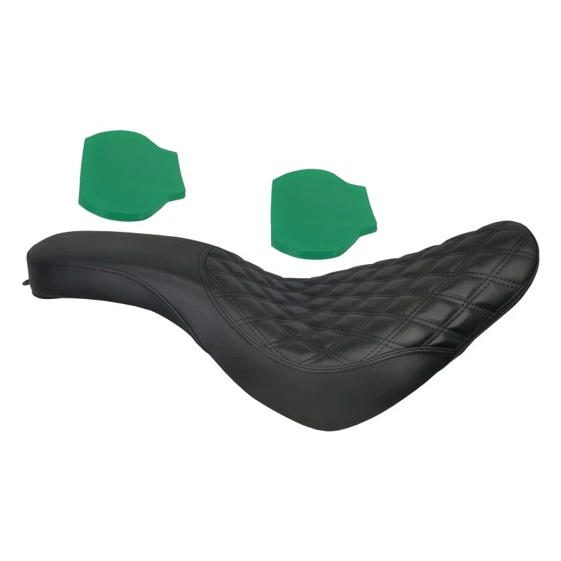 Harley Davidson Softail Low Rider Sport Glide asiento de gel doble 2018-2024 Foto 1 de 2