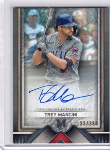 Collezione Topps Museum 2023 - Autografi d'archivio Trey Mancini #AA-TM /299 (AU) - Foto 1 di 4