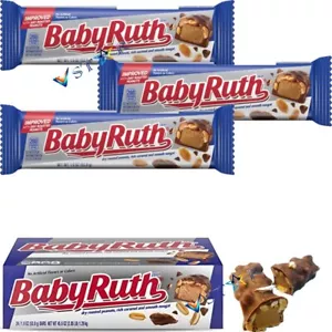 Baby Ruth Riegel Nestle Peanut Caramel Nougat American Chocolate Bar 53,8g - Bild 1 von 7