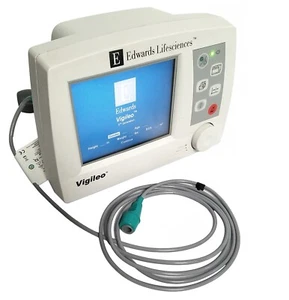 Edwards Lifesciences Vigileo MHM1 Patient Monitor w/ FloTrac Cable & Mount #1 - Picture 1 of 10