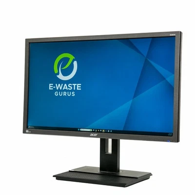28" ACER B286HK 4K LED Monitor Built-in Speakers, 10-bit, 1ms, HDMI, DisplayPort - Image 1 of 4