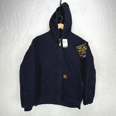 Carhartt Sierra Jacket Sherpa Lined Mens Medium J141 MDT Midnight Blue NWT READ - Image 1 of 4