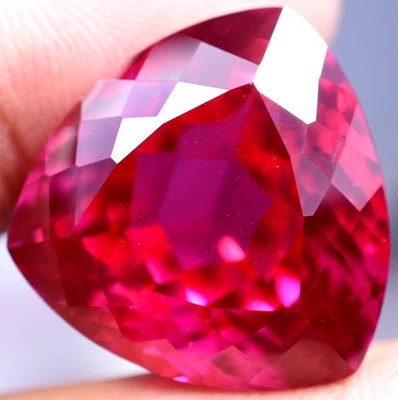 Extremely Rare & Natural 42.10 Ct SUNRISE RUBY GGL Certified Loose Gemstone - Image 1 of 4