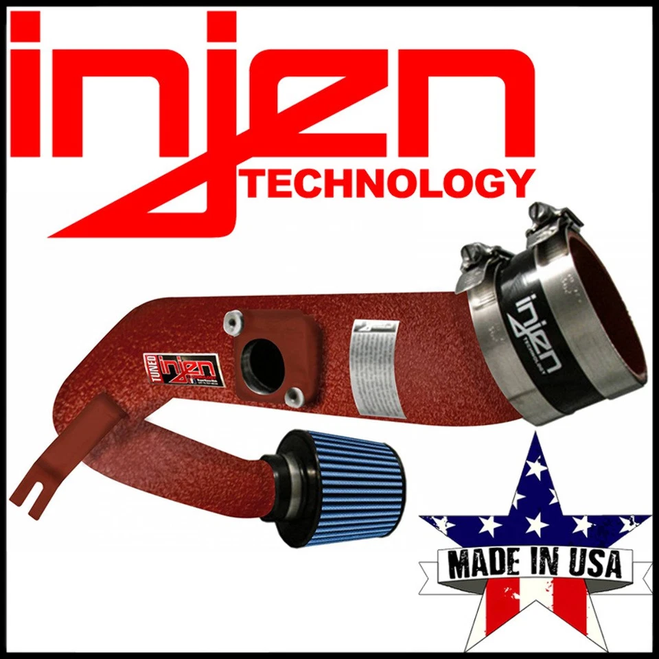 Sistema de admisión de aire frío Injen RD para Subaru Impreza WRX 2002-2007 2,0 L Turbo ROJO Foto 1 de 1