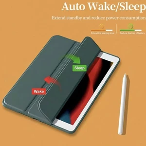 Smart case For iPad 6th 5th 7th 8th 9th Gen 10.2 iPad Air 11 11th 11 2025 pro 11 - Picture 1 of 12