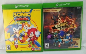 2 Games, Sonic Forces -Bonus Edition + Sonic Mania Plus Xbox One 1, Tested Work - Picture 1 of 4
