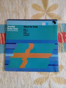 Swedish Radio Choir Eric Ericson Voices For Today LP Ligeti Petrassi Classical - Picture 1 of 6