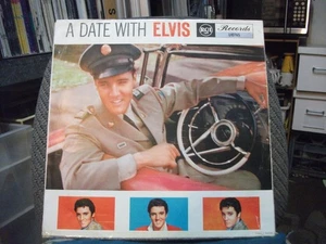 Elvis Presley - A Date With Elvis-1959 (VG/[VG+) - "Vinyl Record" - Picture 1 of 5