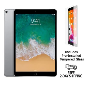 Apple iPad Pro 10.5 WiFi + Cellular 256GB Gray with Tempered Glass (Very Good) - Afbeelding 1 van 5