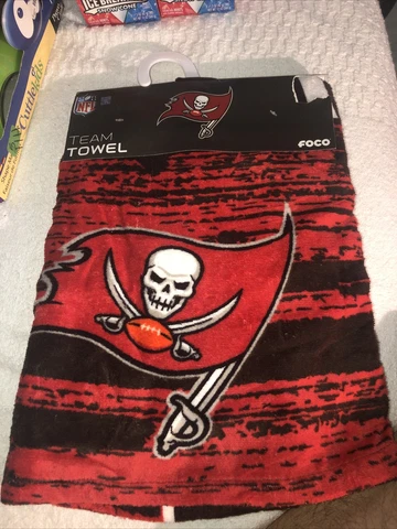 28” X 58” NFL Tampa Bay Buccaneers  Full Size Beach Home Decor Towel 100% Cotton Cover
