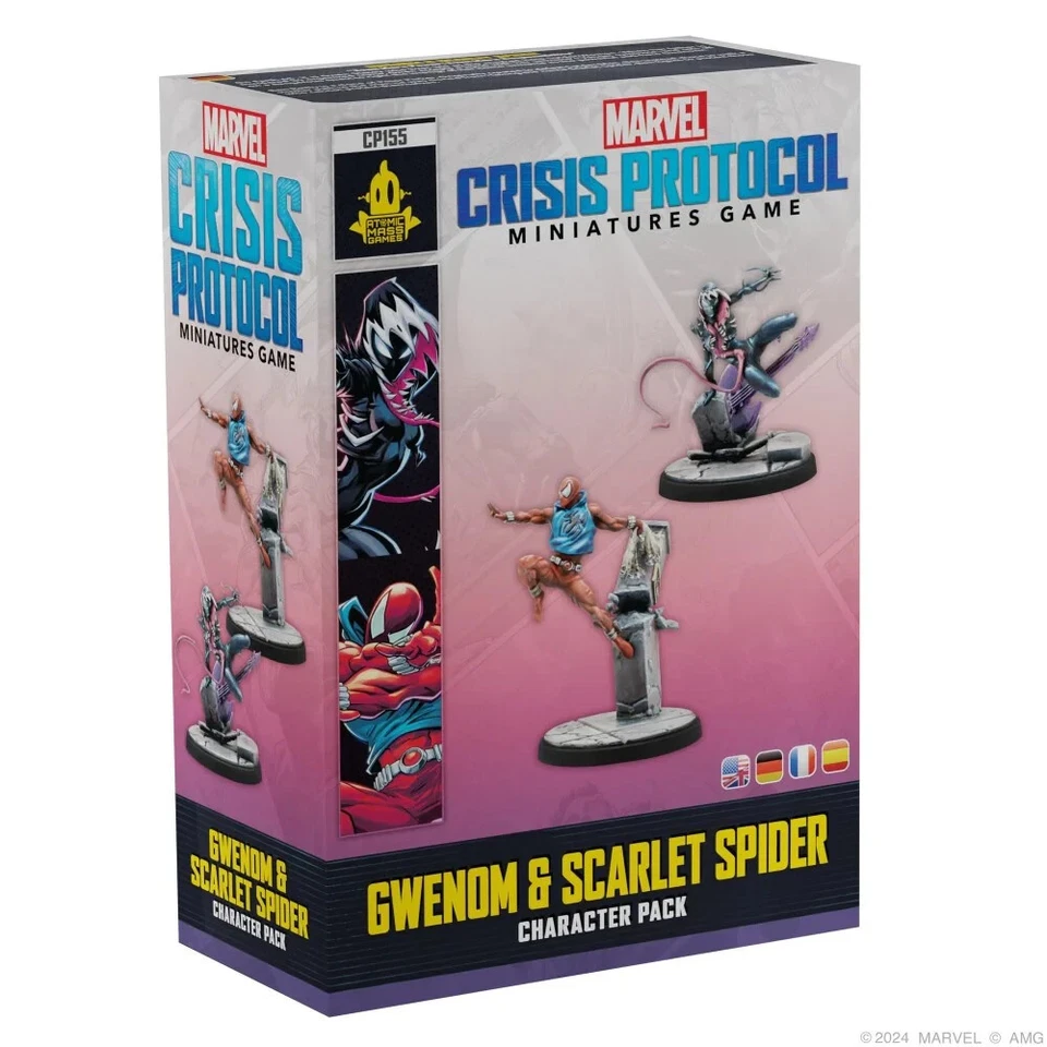 Marvel Crisis Protocol Gwenom & Scarlet Spider Character Pack - Image 1 of 1