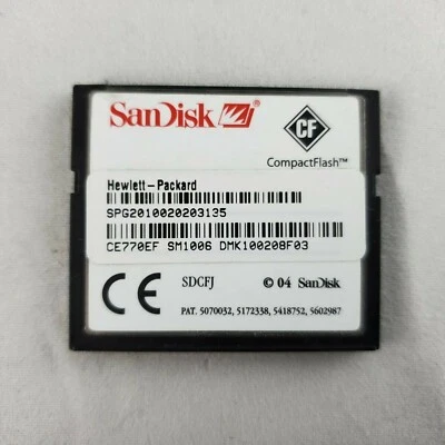HP CE770EF / CE770-67918 Compact Flash 1GB Memory Card for LaserJet 3000 Printer - Image 1 of 2