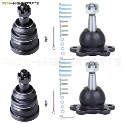 For 1993-1998 Chevrolet C1500 4 Pcs Suspension Lower & Upper Ball Joints Kit - Image 1 of 4