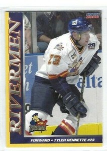 2001-02 Peoria Rivermen (ECHL) Tyler Rennette