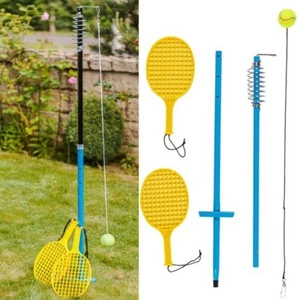 2 PLAYER SWINGBALL GAME ROTOR SPIN SET TENNIS SWING KIDS BALL GARDEN OUTDOOR FUN - Picture 1 of 1
