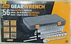 Gearwrench 56pc 3/8dr. Socket Wrench, Ratchet Set, SAE &amp; Metric 120XP #80550P