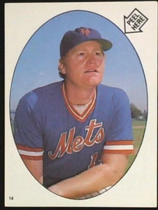 1983 Topps Stickers Rusty Staub #14 BASEBALL New York Mets - Picture 1 of 2