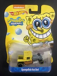 Hot Wheels Bob Esponja Pantalones Cuadrados Hot Rod Diecast Personaje Coche Nickelodean - Imagen 1 de 11