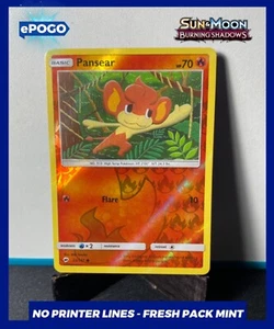 Pansear 22/147 Reverse Holo - Burning Shadows Pokemon Card MINT Pokémon PSA - Picture 1 of 2