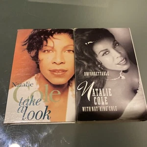 Natalie Cole Nat King Cole  Cottage For Sale Unforgettable  Take a Look Cassette - Picture 1 of 5