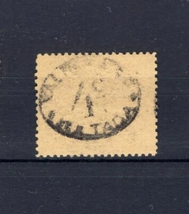 CHILE 1894 TAX DUE STAMPS MULTAS PROVISORIAS 4c MLH HORIZONTAL straw paper - Picture 1 of 1