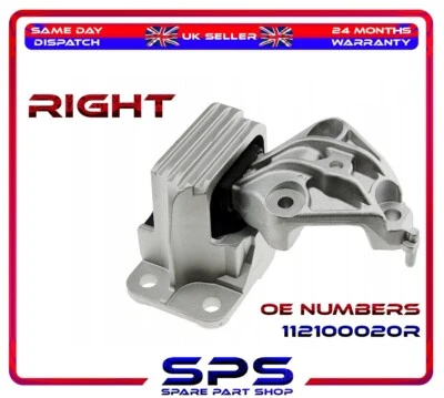 Engine Mounting Right For Renault Fluence Megane III Scenic III 112100020R - Image 1 of 4