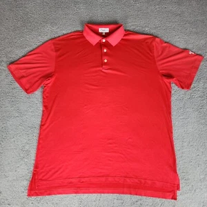 Peter Millar Poloshirt Herren L Sommer Komfort Bär Seen Logo kurzärmelig pink - Bild 1 von 13