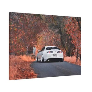 Toyota Supra Mk4 High Resolution Museum Quality Horizontal Canvas Print #011 - Picture 1 of 10