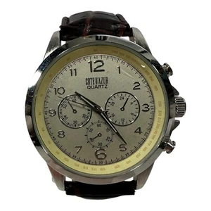 Cote D'Azur Herrenuhr Quarzwerk Lederband - Bild 1 von 7