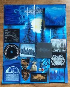 NOKTURNAL MORTUM - Lunar Poetry (Handmade Wooden BOX) Only ONE copy worldwide! - Imagen 1 de 20