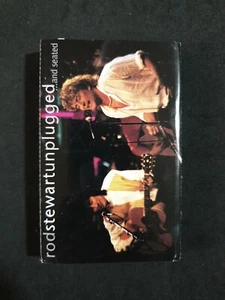 ROD STEWART - 'Unplugged...And Seated' Cassette Tape Album 1993 - Picture 1 of 4