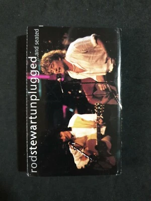 ROD STEWART - 'Unplugged...And Seated' Cassette Tape Album 1993 - Image 1 of 4