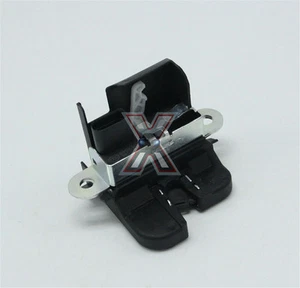 Black 4-Pin Rear Trunk Hatch Latch Lock Fit For VW Beetle E-Golf Golf MK7 - Picture 1 of 4