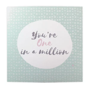 One In A Million Card | Special Card | One In A Million Blue Card - Picture 1 of 7
