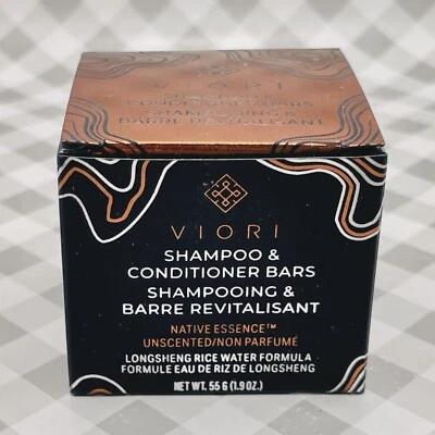 VIORI Mini Shampoo & Conditioner Bar Set • Native Essence 1.9oz 55g ••NEW••🎁 - Image 1 of 4